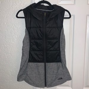 The North Face Women’s Vest, Black Gray